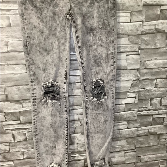 L’AGENCE High Line Distressed Skinny BlackJeans 25 NWTOT (w549) - Picture 2 of 13